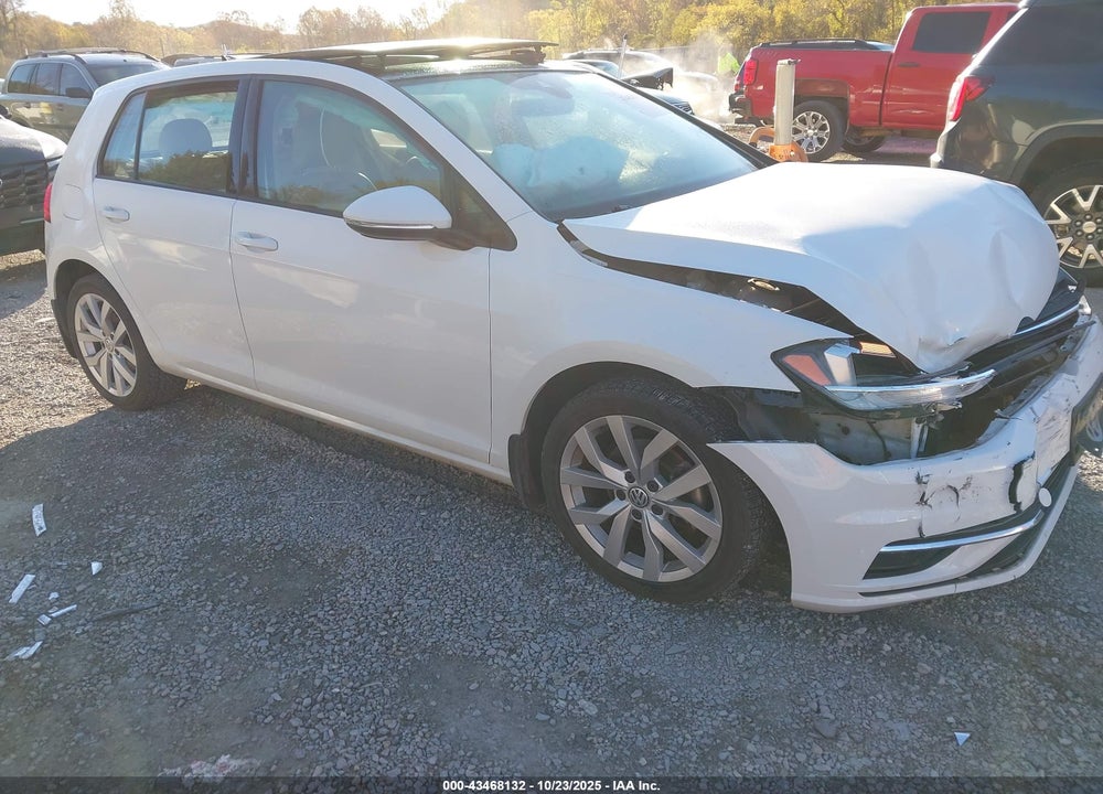 2019 VOLKSWAGEN GOLF 1.4T S/1.4T SE VIN: 3VWG57AU8KM000593