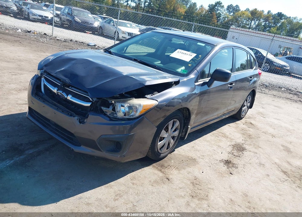 2014 SUBARU IMPREZA 2.0I VIN: JF1GPAA62E8245349
