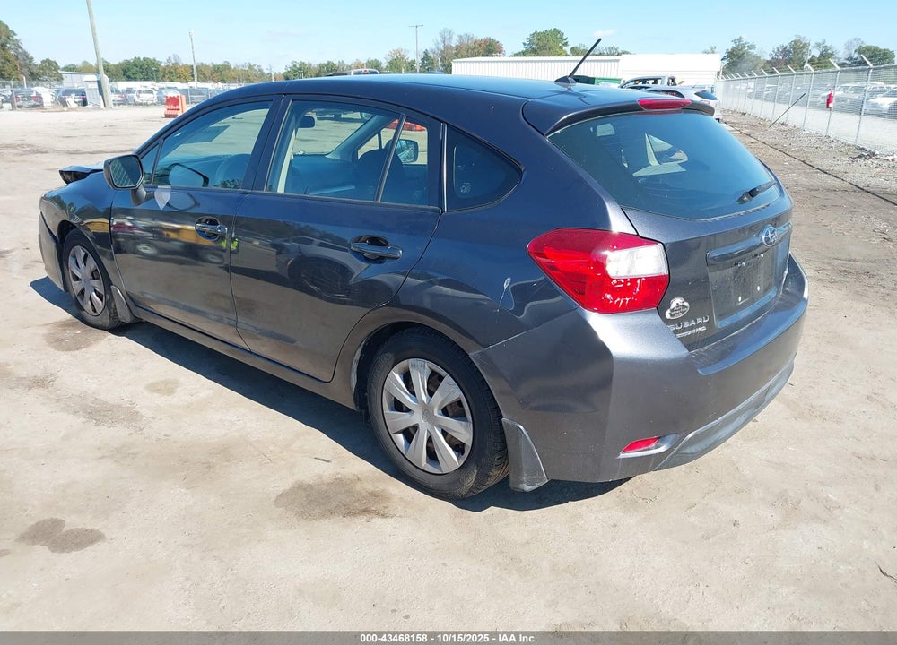 2014 SUBARU IMPREZA 2.0I VIN: JF1GPAA62E8245349