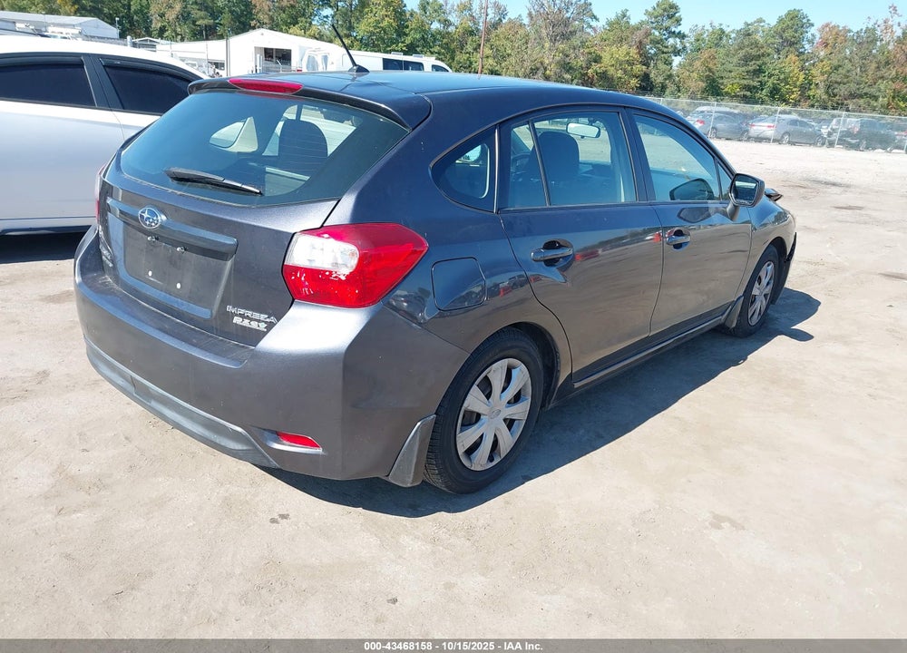 2014 SUBARU IMPREZA 2.0I VIN: JF1GPAA62E8245349