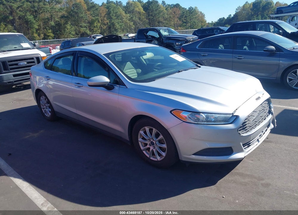 2015 FORD FUSION S VIN: 1FA6P0G71F5109433