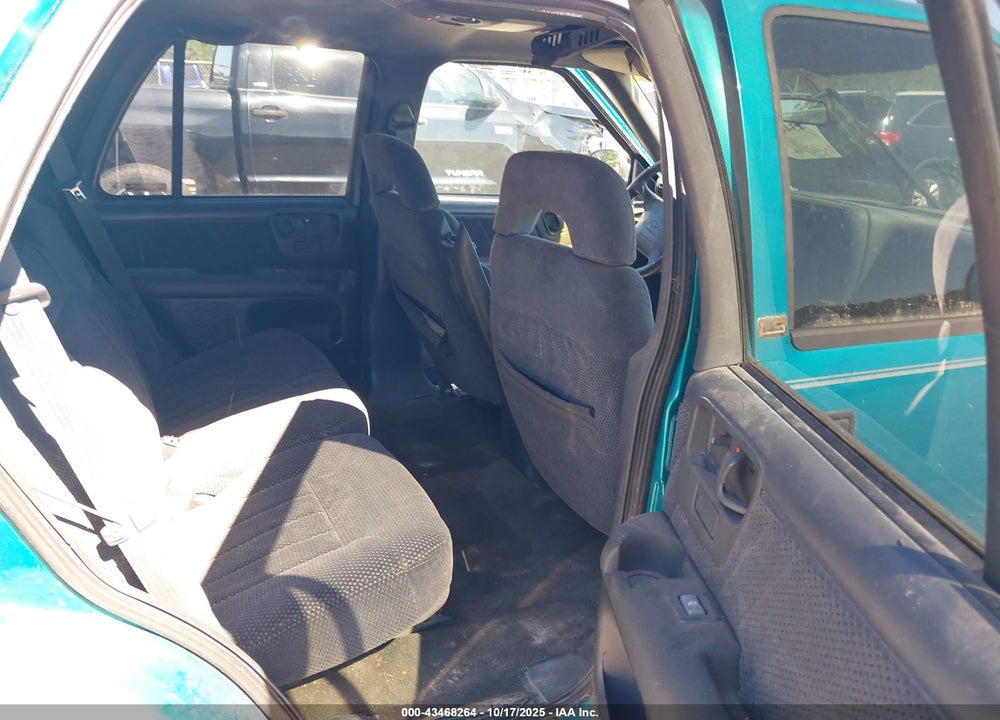 1995 CHEVROLET BLAZER VIN: 1GNDT13WXS2260600