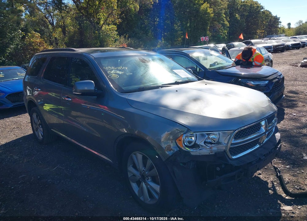 2013 DODGE DURANGO CREW VIN: 1C4RDJDG3DC591700