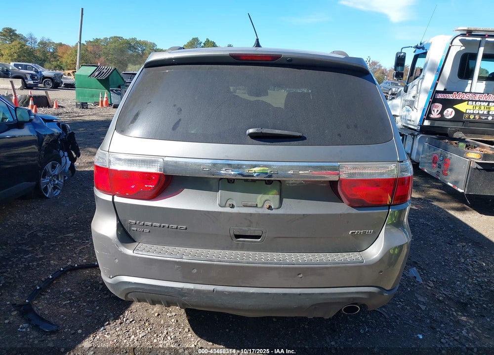 2013 DODGE DURANGO CREW VIN: 1C4RDJDG3DC591700