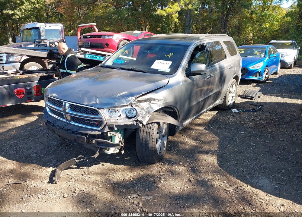 2013 DODGE DURANGO CREW VIN: 1C4RDJDG3DC591700