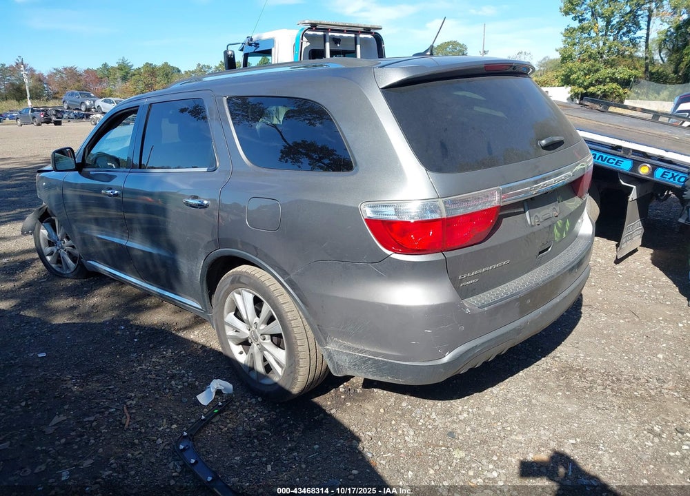 2013 DODGE DURANGO CREW VIN: 1C4RDJDG3DC591700