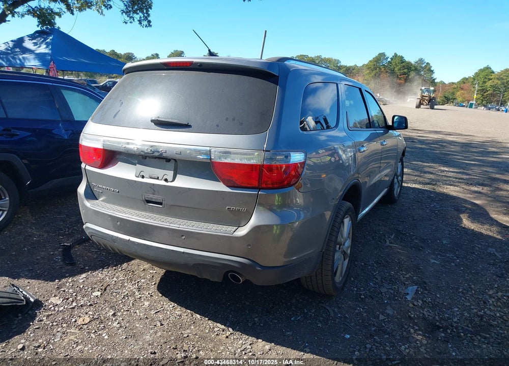 2013 DODGE DURANGO CREW VIN: 1C4RDJDG3DC591700