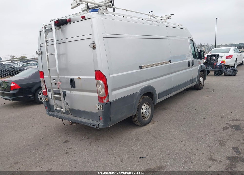 2014 RAM PROMASTER 3500 HIGH ROOF VIN: 3C6URVJG7EE129536