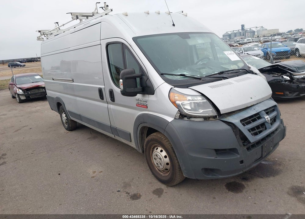 2014 RAM PROMASTER 3500 HIGH ROOF VIN: 3C6URVJG7EE129536