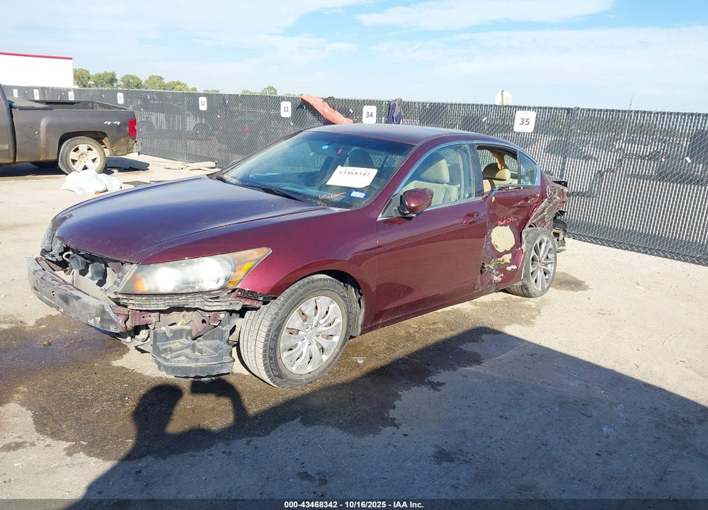 2012 HONDA ACCORD VIN: 1HGCP2F36CA186780