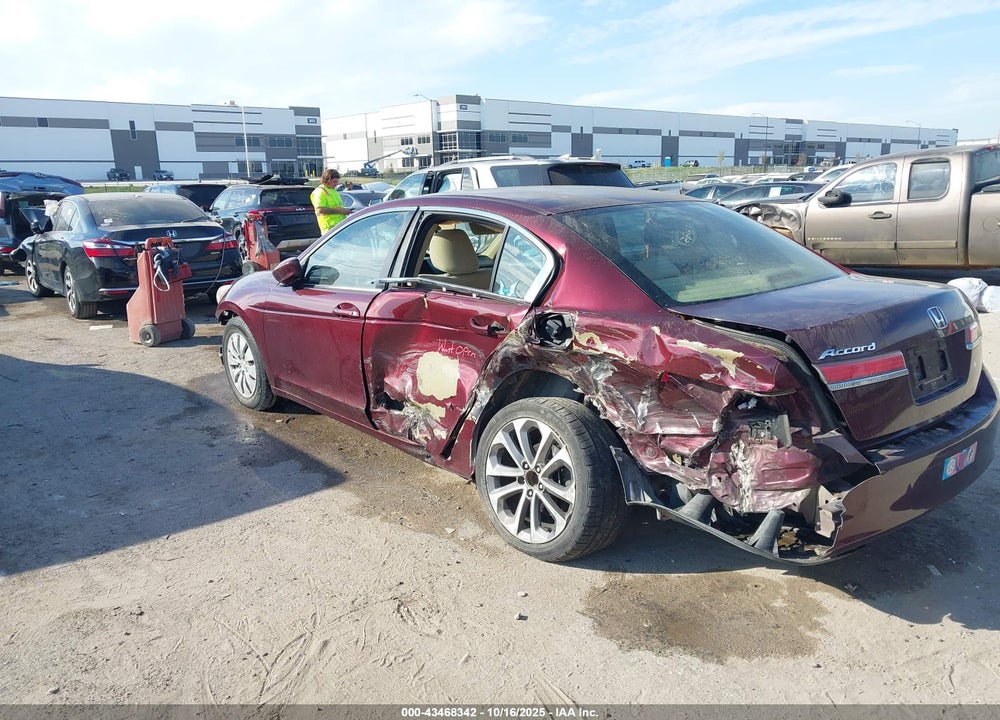 2012 HONDA ACCORD VIN: 1HGCP2F36CA186780