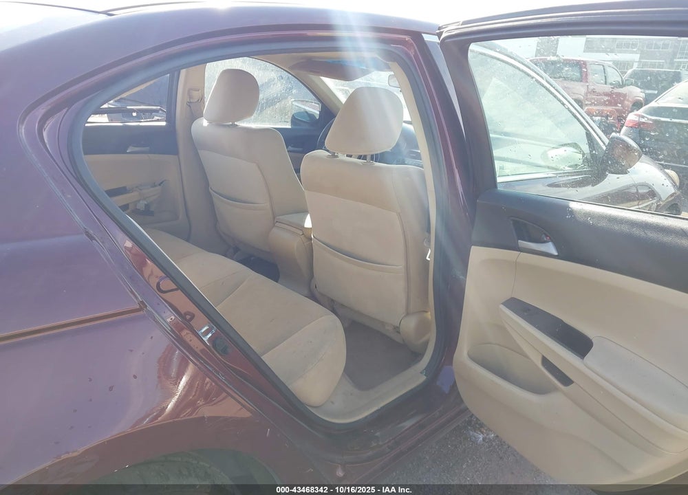 2012 HONDA ACCORD VIN: 1HGCP2F36CA186780