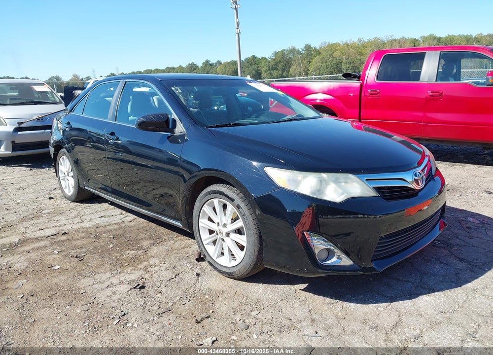 2012 TOYOTA CAMRY XLE VIN: 4T1BF1FK6CU591191