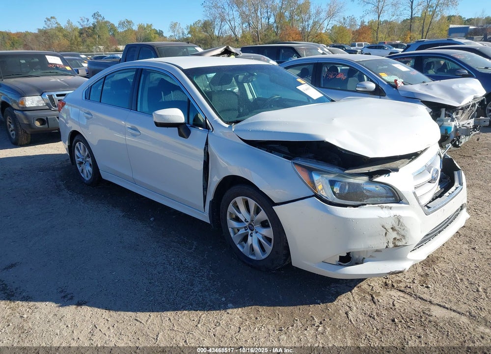 2016 SUBARU LEGACY 2.5I PREMIUM VIN: 4S3BNBC69G3022710