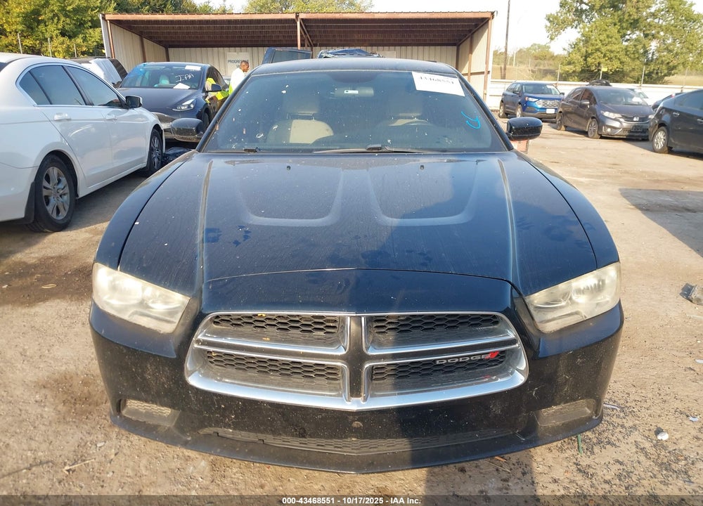 2013 DODGE CHARGER SE VIN: 2C3CDXBG2DH636512