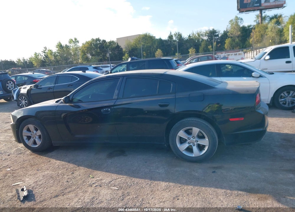 2013 DODGE CHARGER SE VIN: 2C3CDXBG2DH636512