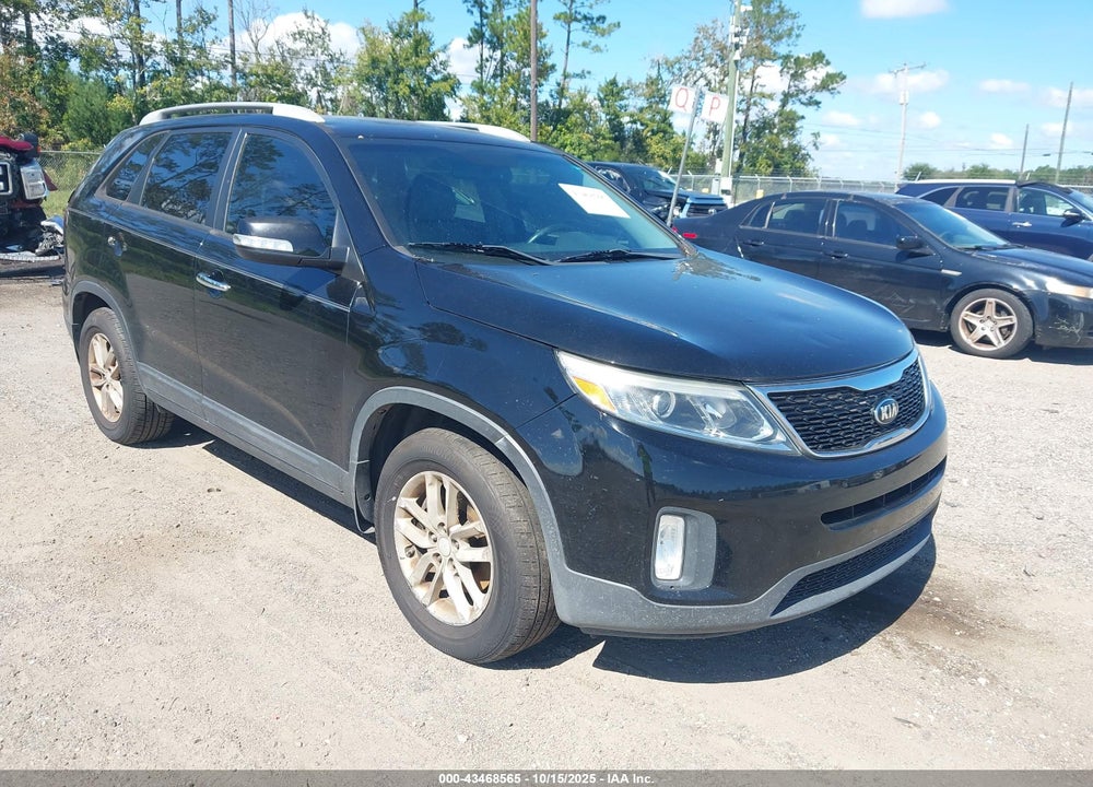 2015 KIA SORENTO LX VIN: 5XYKT3A60FG633394