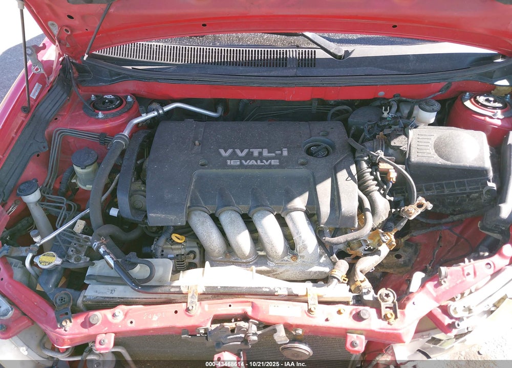 2005 PONTIAC VIBE VIN: 5Y2SN63L85Z477734