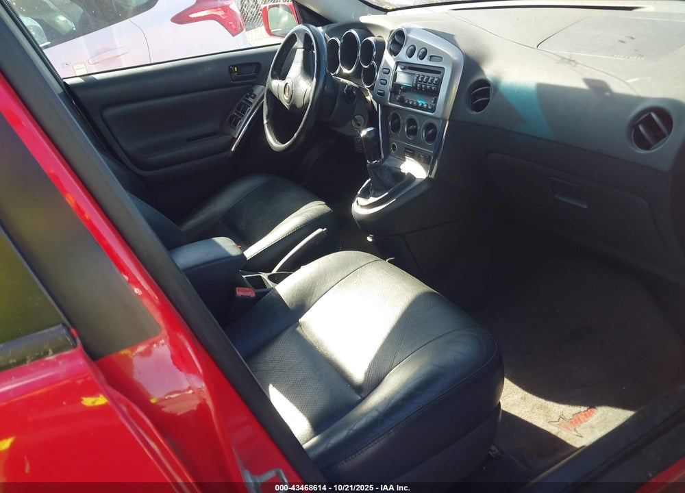 2005 PONTIAC VIBE VIN: 5Y2SN63L85Z477734