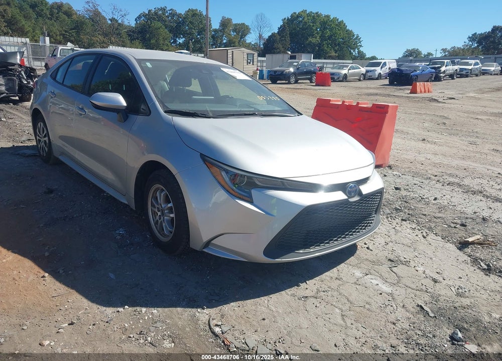 2022 TOYOTA COROLLA HYBRID LE VIN: JTDEAMDE8NJ055880