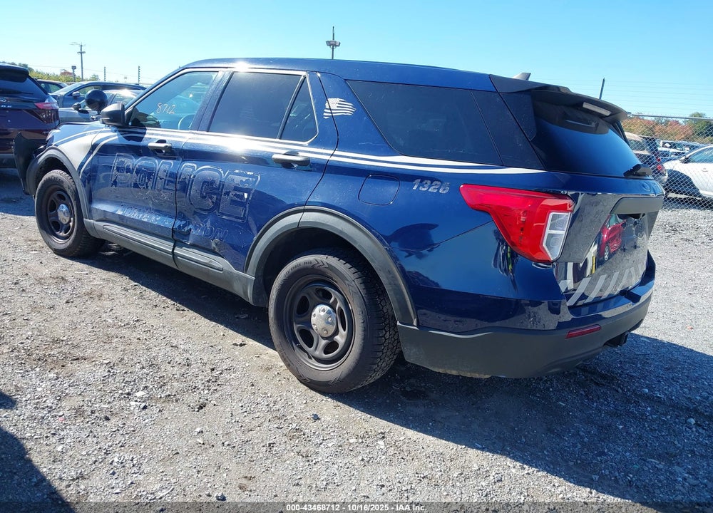 2021 FORD POLICE INTERCEPTOR UTILITY VIN: 1FM5K8AB0MGB72097