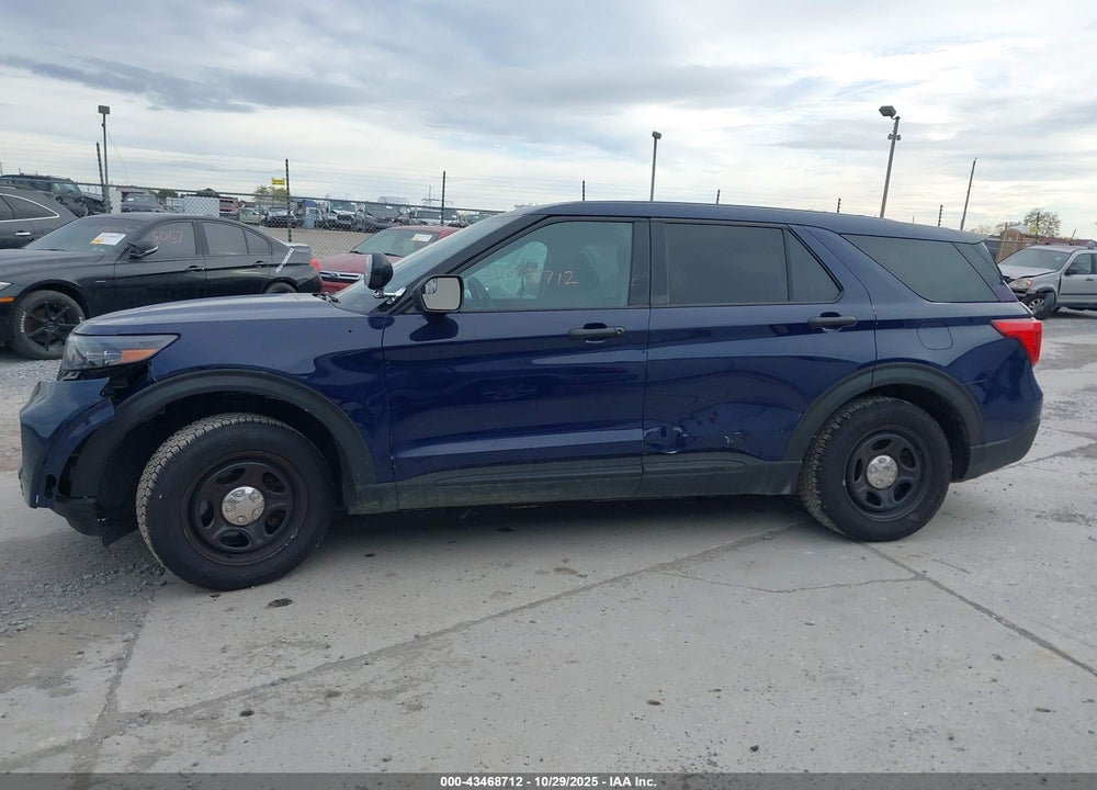 2021 FORD POLICE INTERCEPTOR UTILITY VIN: 1FM5K8AB0MGB72097