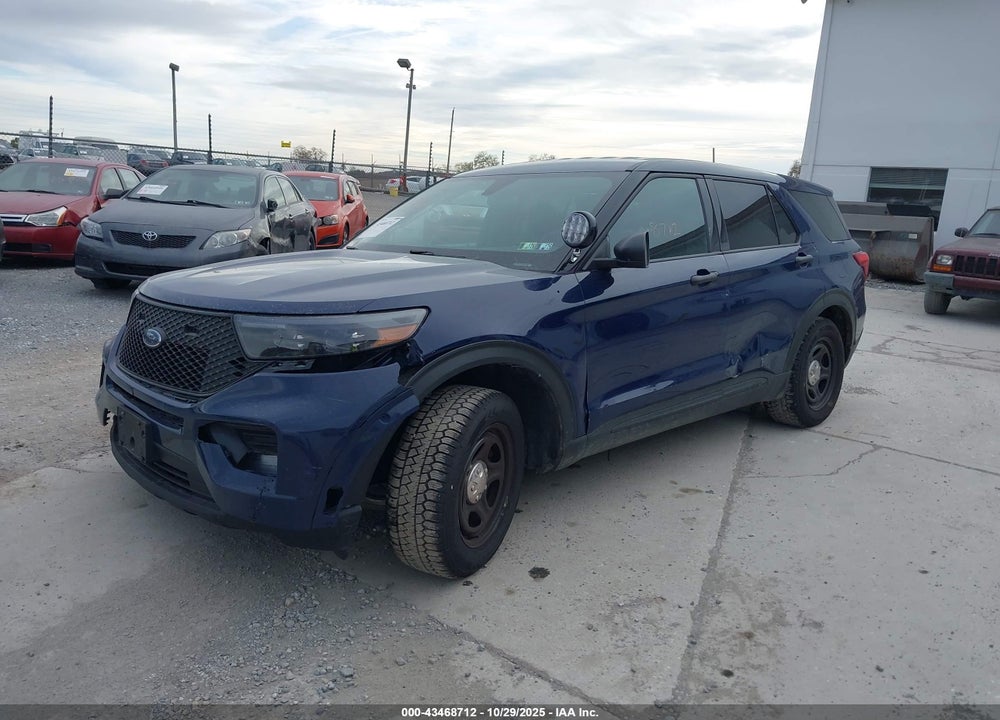 2021 FORD POLICE INTERCEPTOR UTILITY VIN: 1FM5K8AB0MGB72097