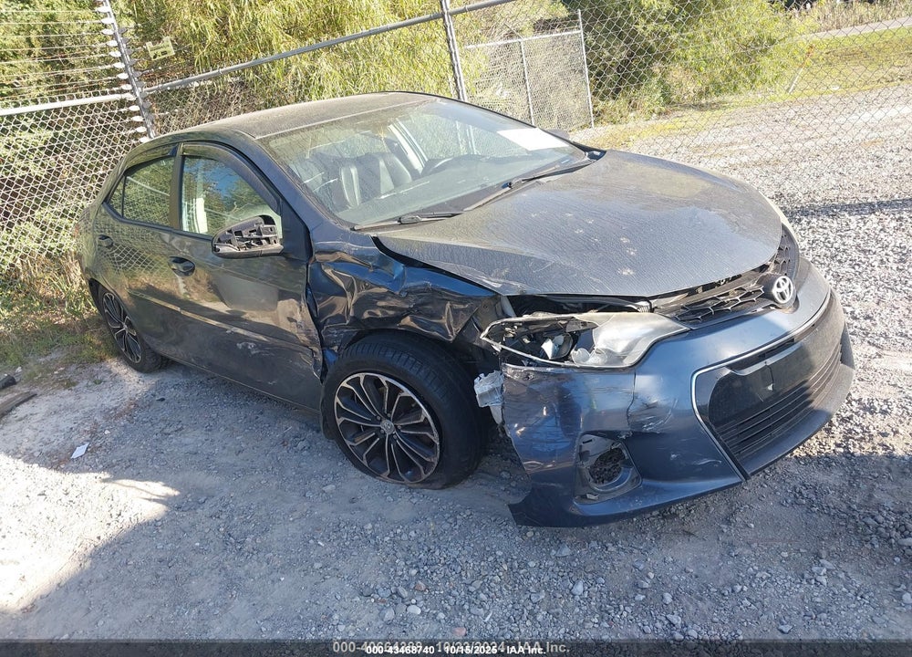 2016 TOYOTA COROLLA S PREMIUM VIN: 5YFBURHE6GP424865