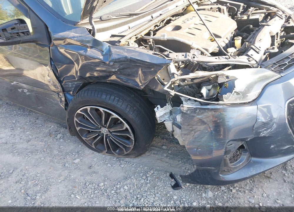 2016 TOYOTA COROLLA S PREMIUM VIN: 5YFBURHE6GP424865