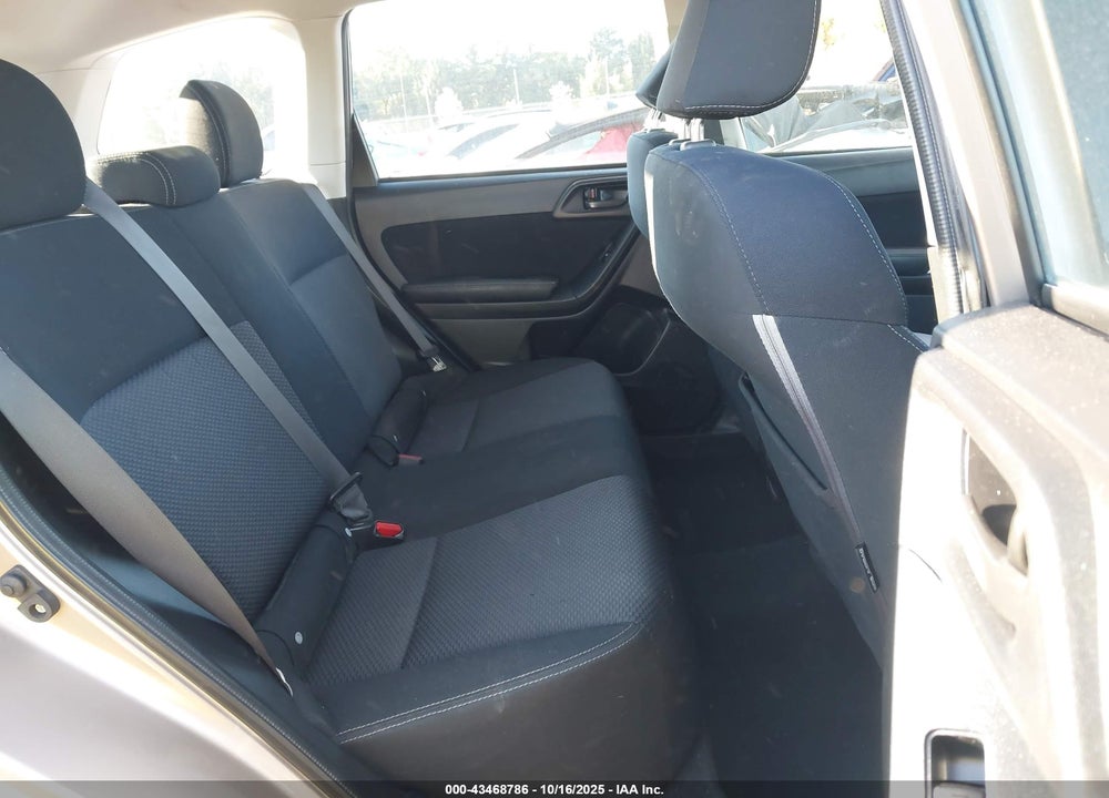 2016 SUBARU FORESTER 2.5I VIN: JF2SJAAC3GH493884