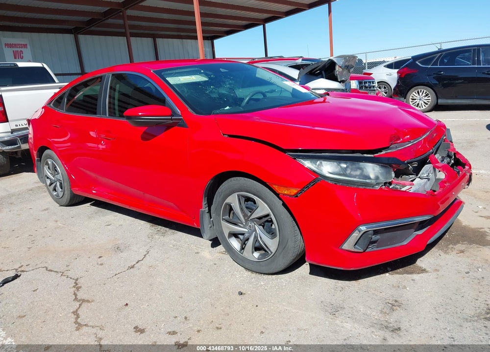 2020 HONDA CIVIC LX VIN: 2HGFC2F65LH549347