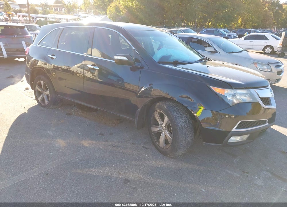 2012 ACURA MDX TECHNOLOGY PACKAGE VIN: 2HNYD2H44CH533117