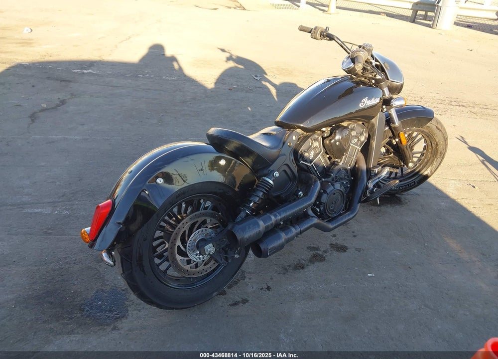 2019 INDIAN MOTORCYCLE CO. SCOUT SIXTY ABS VIN: 56KMSA112K3147585