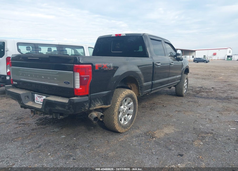 2017 FORD F-250 PLATINUM VIN: 1FT7W2BT0HEE41965