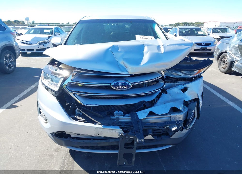 2017 FORD EDGE TITANIUM VIN: 2FMPK3K93HBB58361