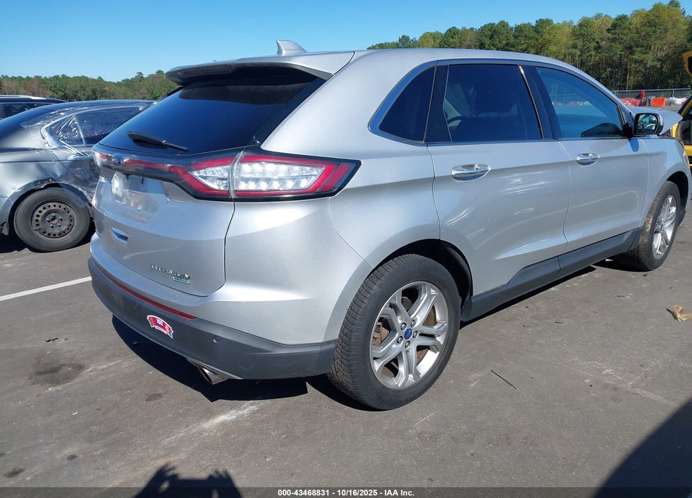 2017 FORD EDGE TITANIUM VIN: 2FMPK3K93HBB58361
