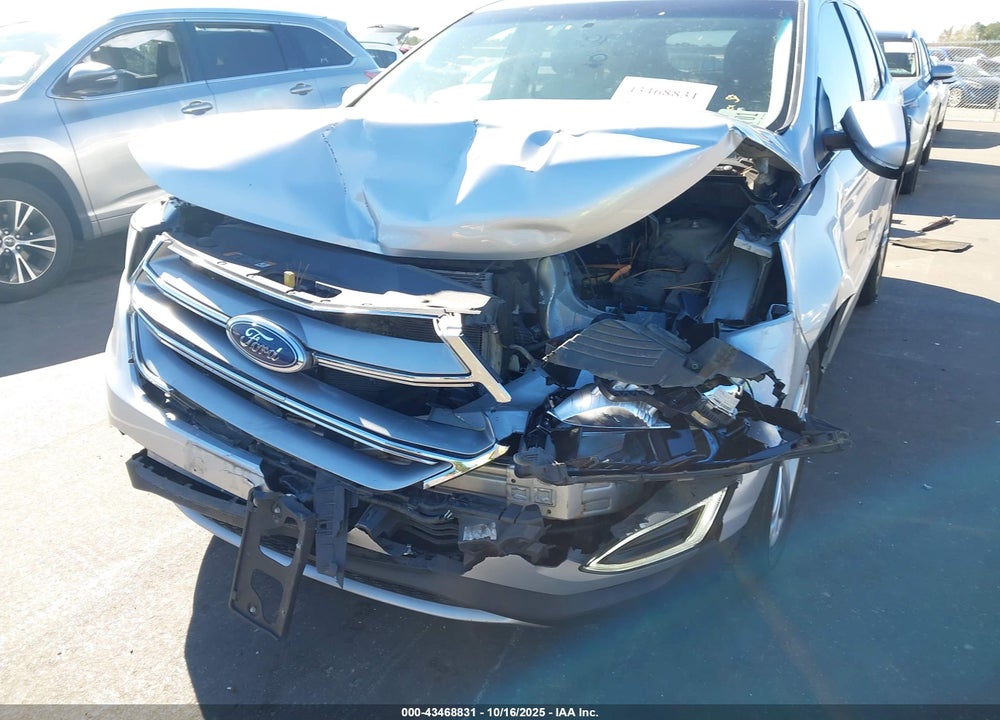2017 FORD EDGE TITANIUM VIN: 2FMPK3K93HBB58361