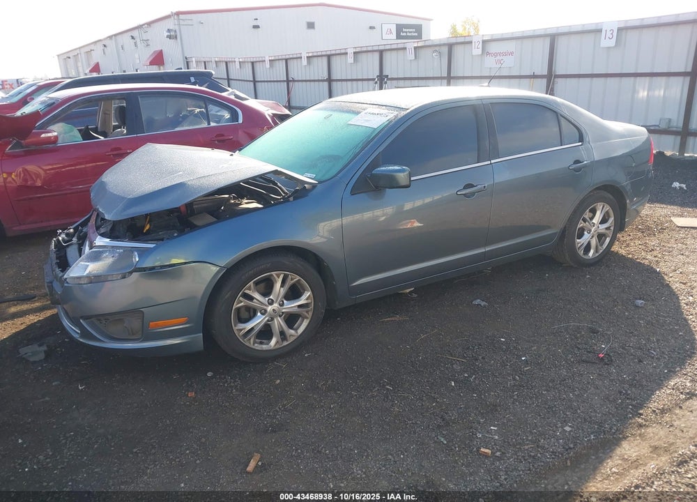 2012 FORD FUSION VIN: 3FAHP0HAXCR285554