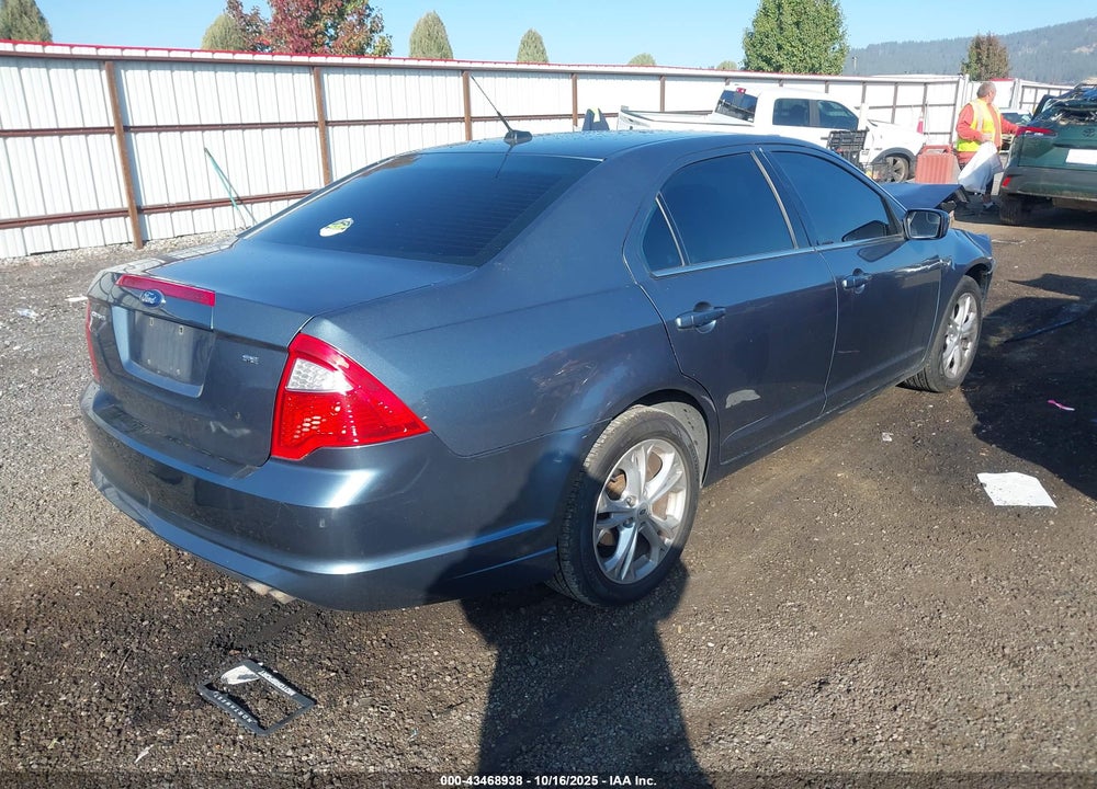 2012 FORD FUSION VIN: 3FAHP0HAXCR285554