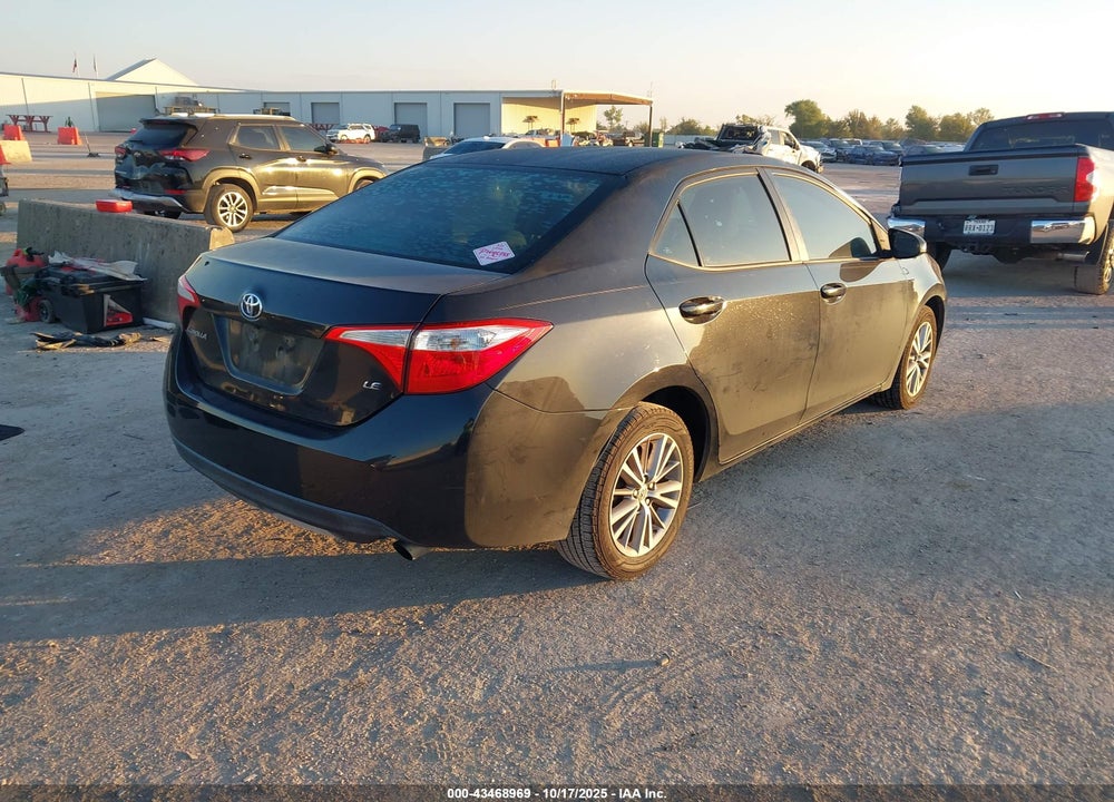 2015 TOYOTA COROLLA LE PLUS VIN: 5YFBURHE6FP207590