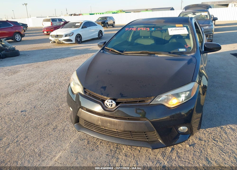 2015 TOYOTA COROLLA LE PLUS VIN: 5YFBURHE6FP207590