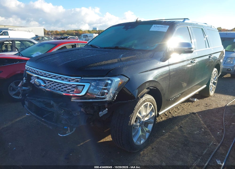2019 FORD EXPEDITION MAX PLATINUM VIN: 1FMJK1MT0KEA41822