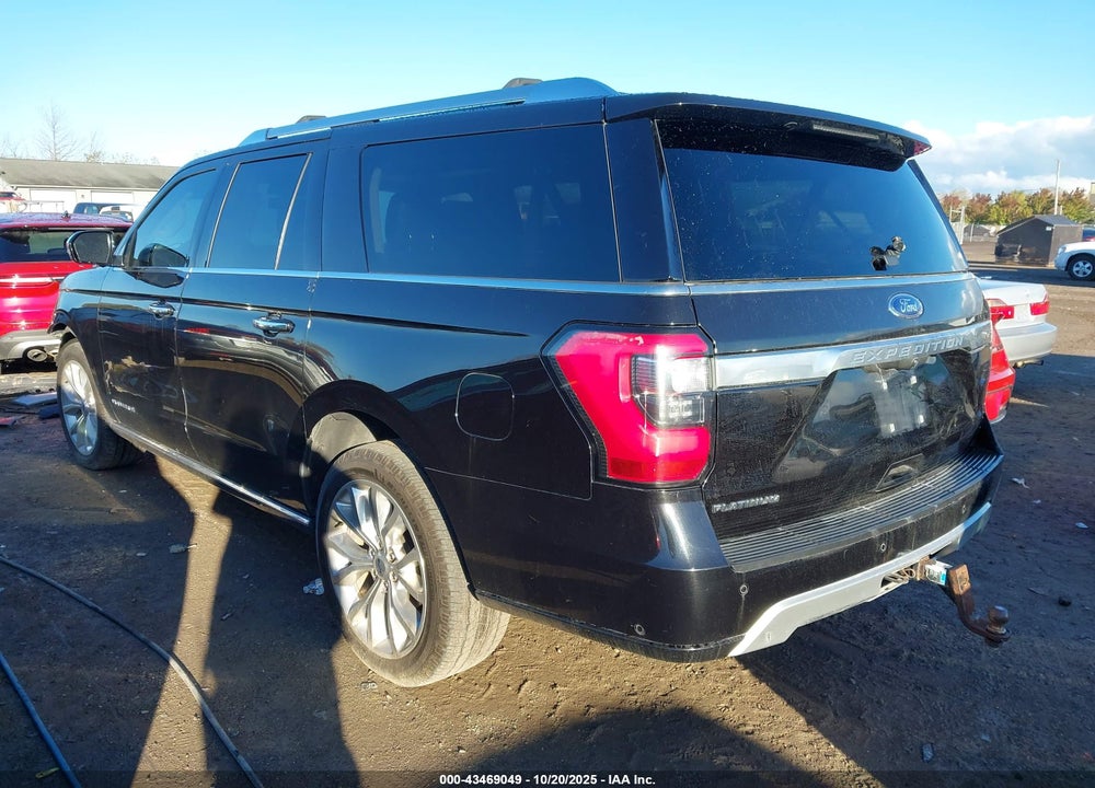2019 FORD EXPEDITION MAX PLATINUM VIN: 1FMJK1MT0KEA41822