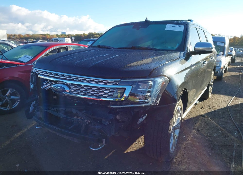 2019 FORD EXPEDITION MAX PLATINUM VIN: 1FMJK1MT0KEA41822