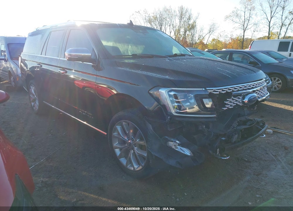 2019 FORD EXPEDITION MAX PLATINUM VIN: 1FMJK1MT0KEA41822