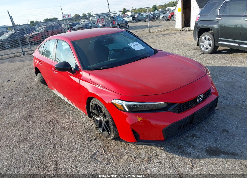 2026 HONDA CIVIC SPORT VIN: 19XFL2H8XTE000641