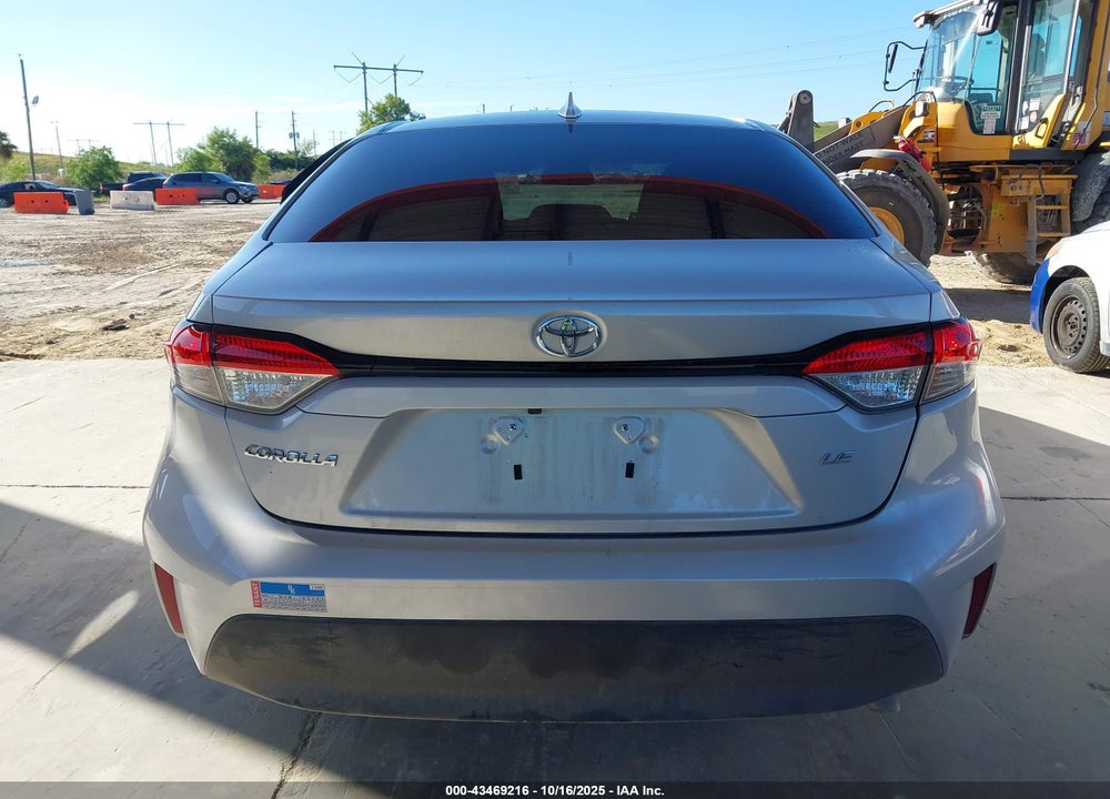 2025 TOYOTA COROLLA LE VIN: 5YFB4MDE6SP313136