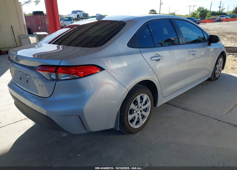 2025 TOYOTA COROLLA LE VIN: 5YFB4MDE6SP313136