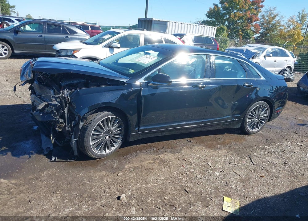 2016 LINCOLN MKZ VIN: 3LN6L2LU4GR616205