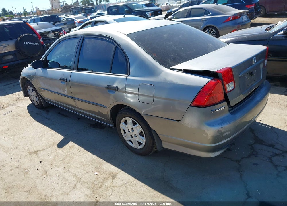 2005 HONDA CIVIC VP VIN: 2HGES16335H519796